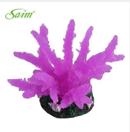 4 Aquarium Corals Fish Tank Ornaments Acuarios Artificial Plastic