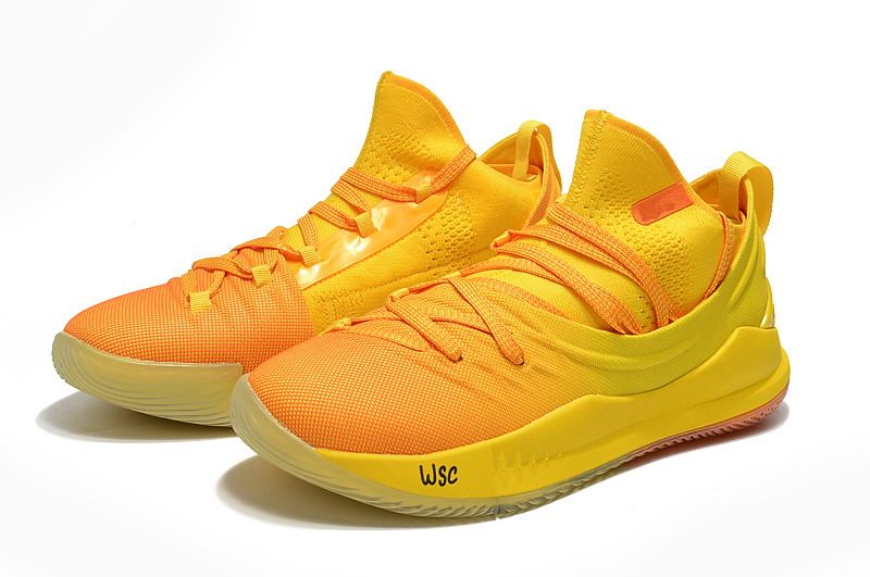 curry 5 all yellow