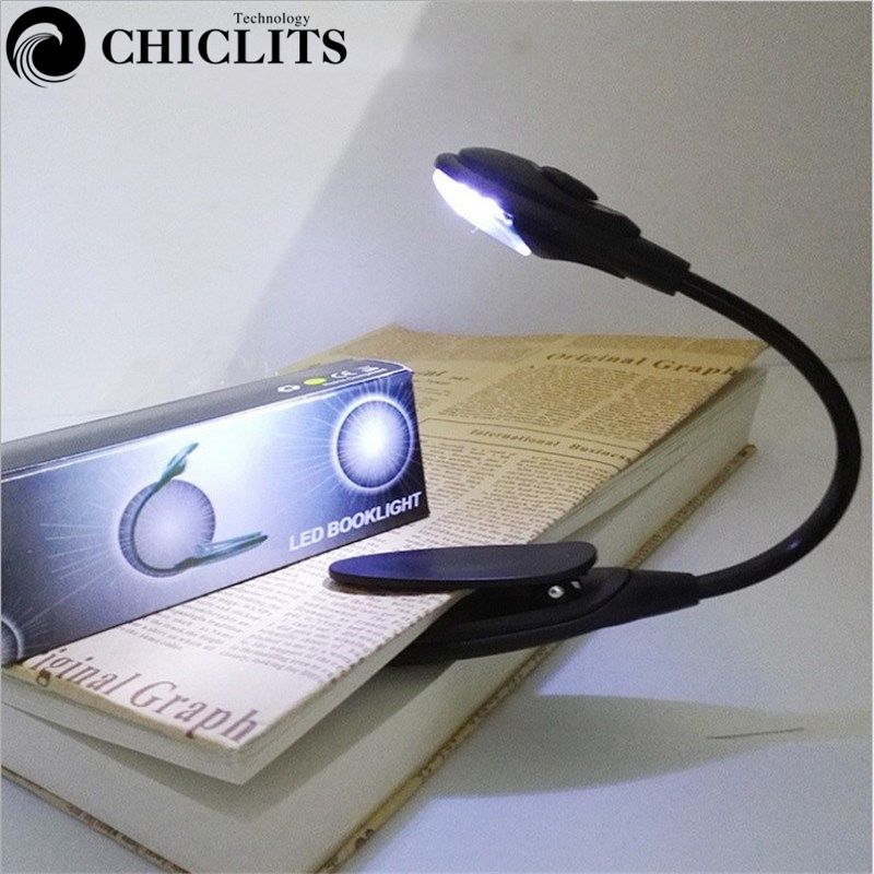 2019 Chis Mini Clip On Led Book Reading Light Portable Flexible 2019 Chis Mini Clip On Led Book Reading Light Portable Flexible Bright Desk Table Lamp For Travel Bedroom Laptop Pc Gift From Samanthe