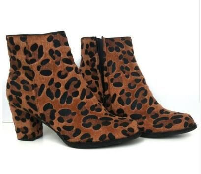 botines leopardo
