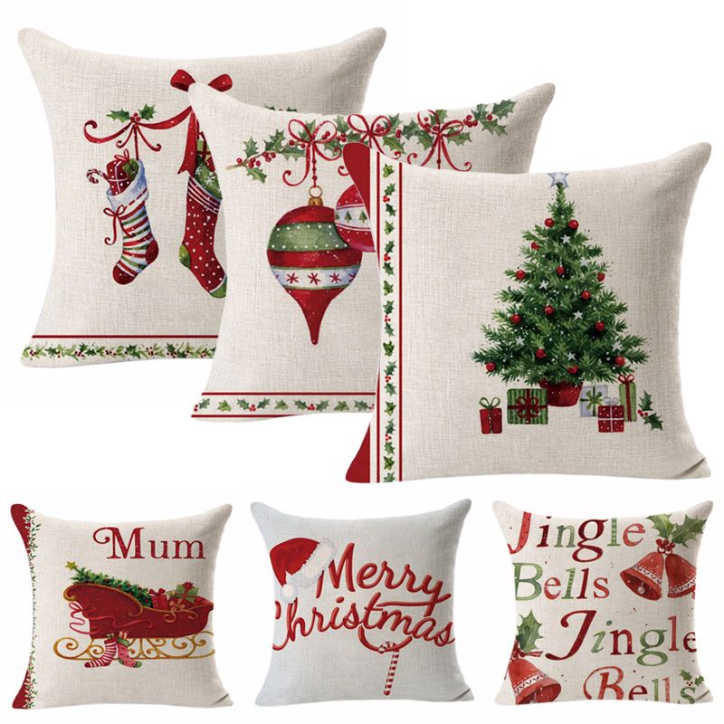 christmas decoration pillow case christmas elk cotton linen christmas tree sofa pillow coverbedroom cushion cover home decorative pillowcase decorative - Christmas Decorative Pillows christmas decoration pillow case christmas elk cotton linen christmas tree sofa pillow coverbedroom cushion cover home decorative pillowcase decorative - Christmas Decorative Pillows