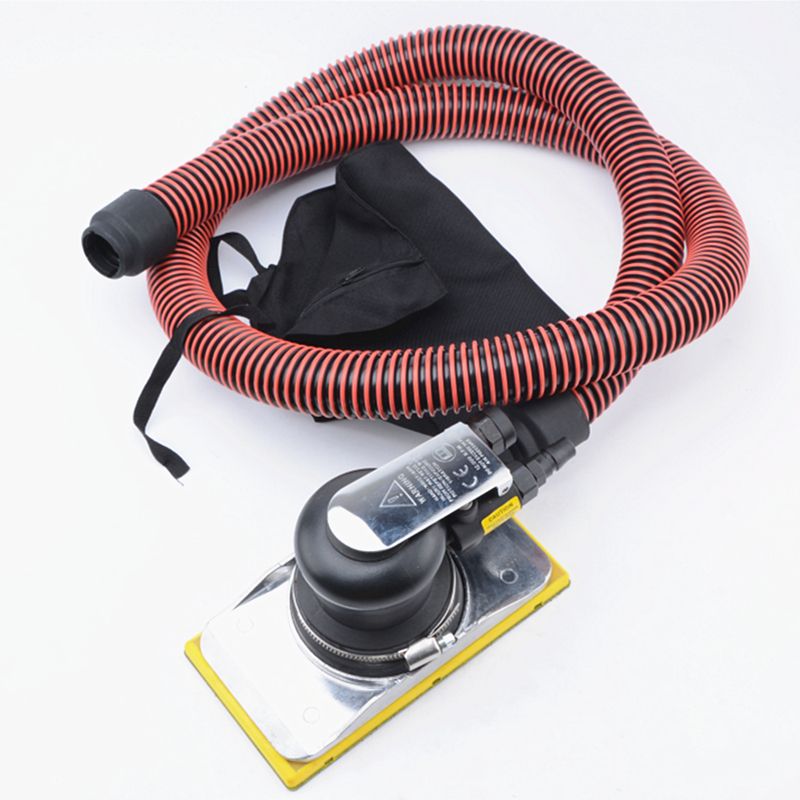 2020 Vibrating Pneumatic Sand Paper Machine 8470 Rectangular Grinding Tool Vacuum Cleaning