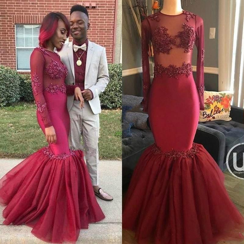 Sexy Long Prom Dresses 2018
