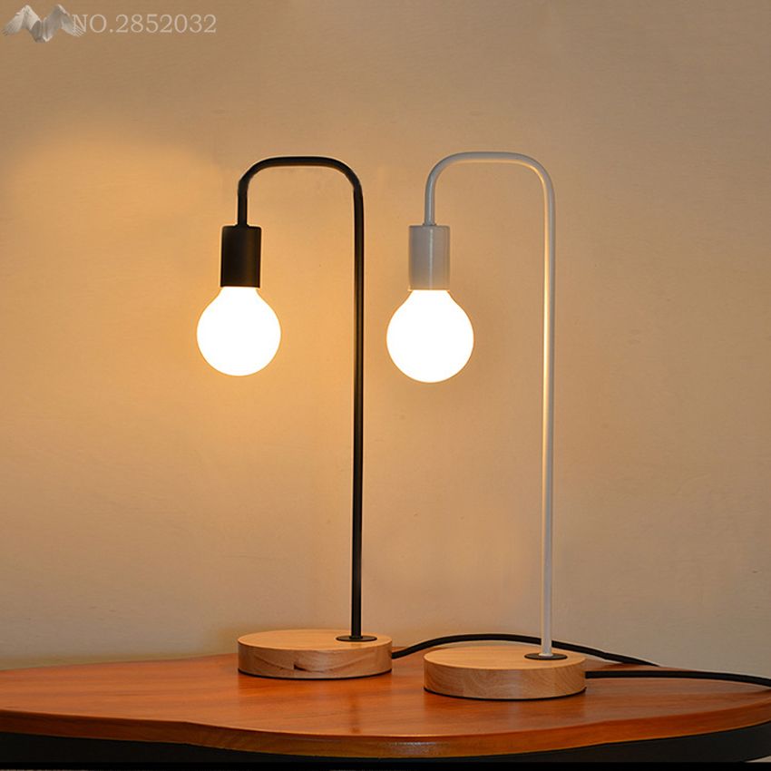 2018 Bedroom Bedside Desk Lamps Reading Table Lamp Night Lighting 2018 Bedroom Bedside Desk Lamps Reading Table Lamp Night Lighting Children Learning Light Simple Fashion Iron Metal Paint Process From Zhoukoulight