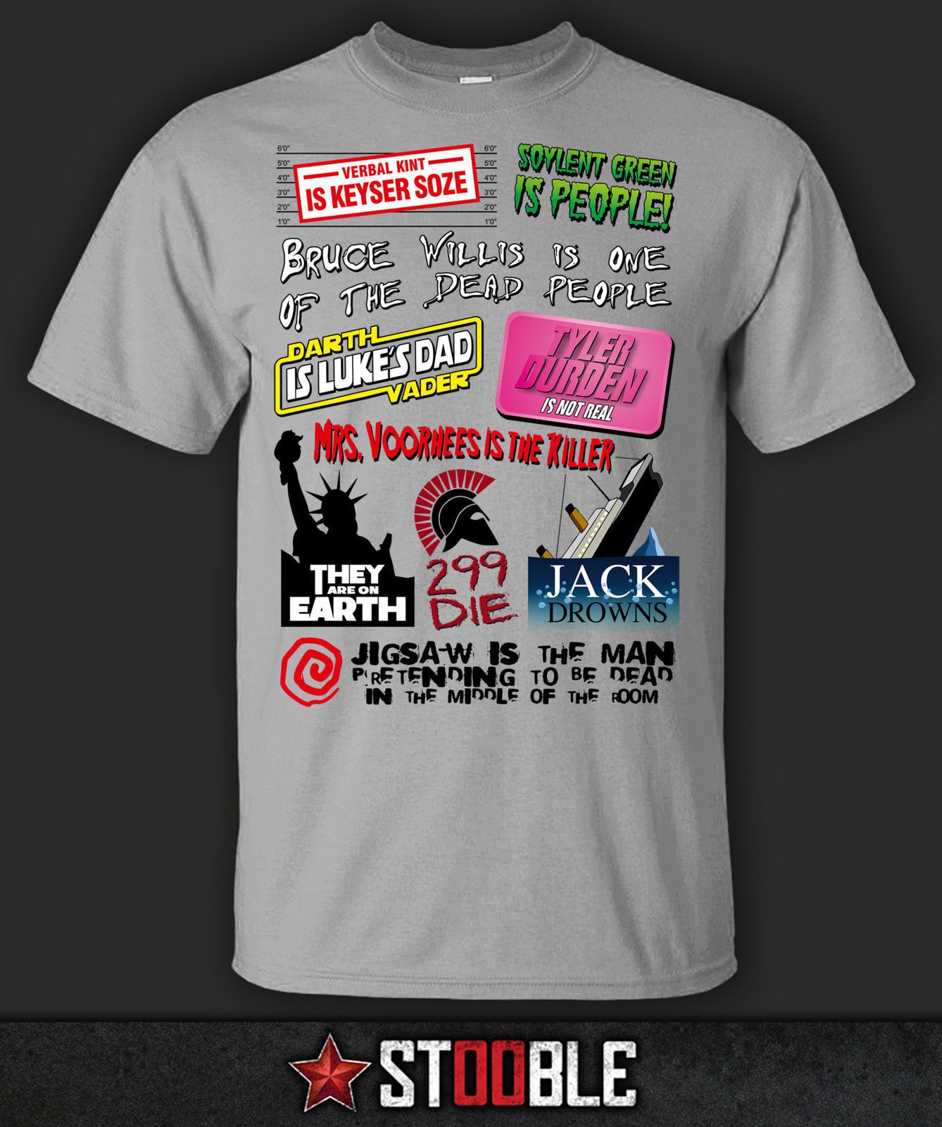 Spoiler Alert Movie Spoiler T Shirt Direct From Stockist T Shirts Very