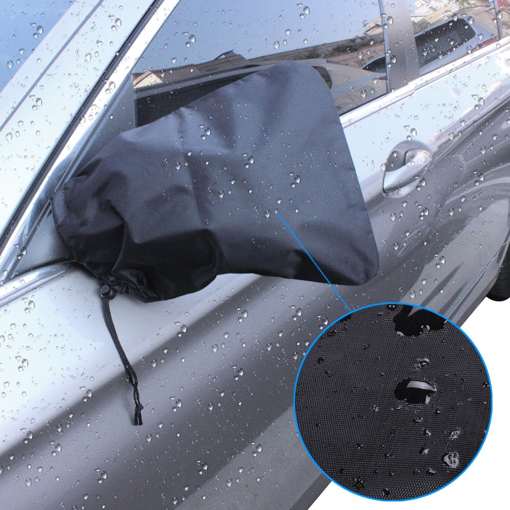 Pair Of Rearview Mirror Cover Auto Car Side View Mirror