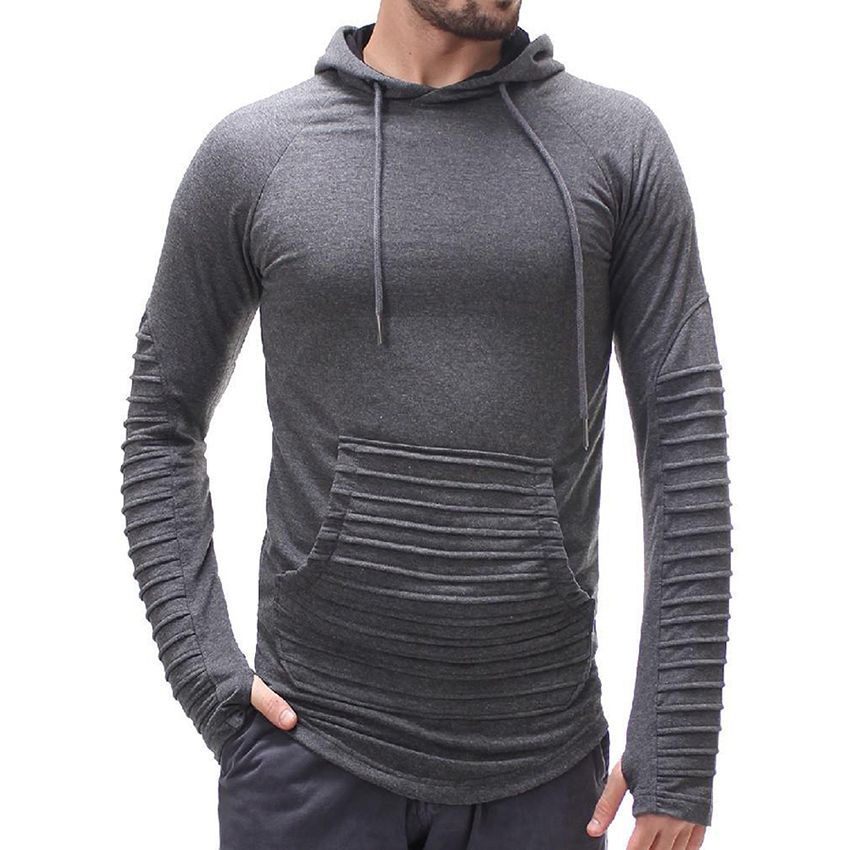 hooded sweatshirt with thumb holes