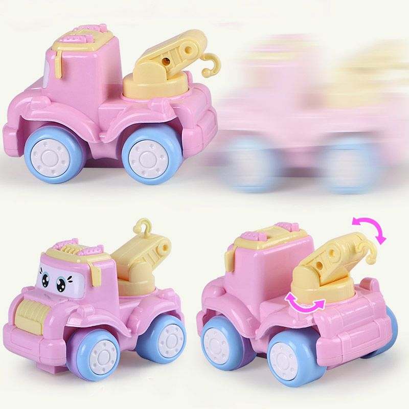 pink bulldozer toy