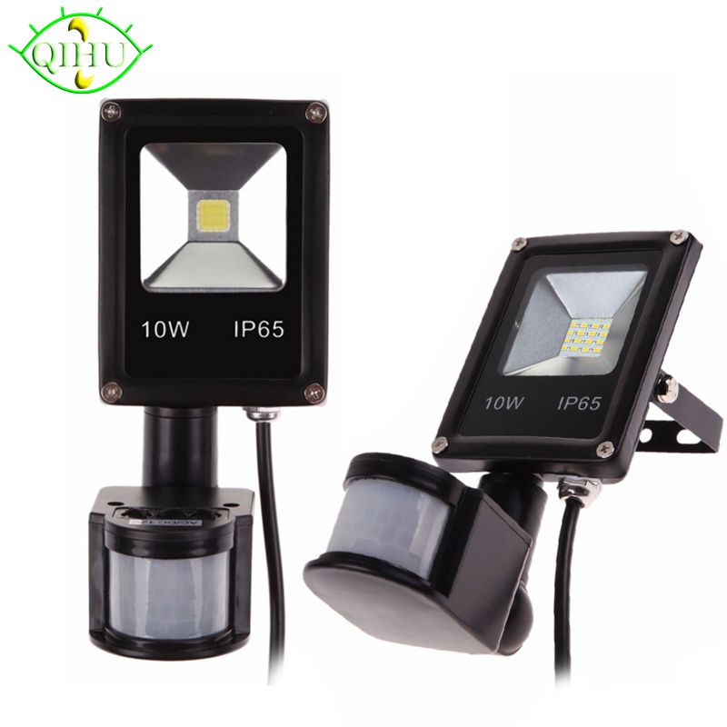 Led Pir Flood Light Sensor Floodlights Infrared Outdoor Motion Led Pir Flood Light Sensor Floodlights Infrared Outdoor Motion Detective Spot Lamps 110v 220v Waterproof Garden Lighting Lights 12v Marine