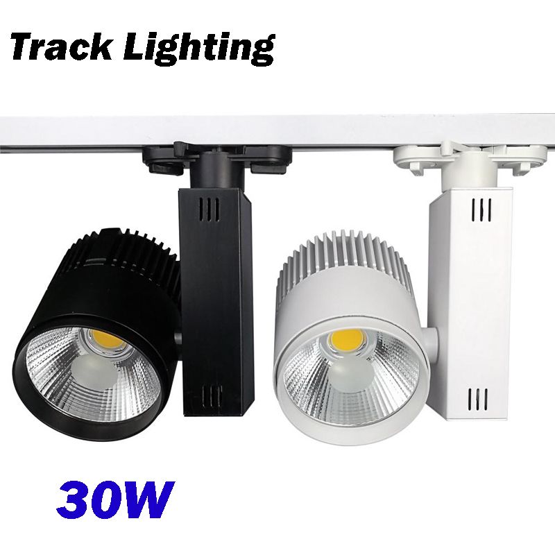 Led Track Light 20w 30w Cob Lamp Ac85 265v Indoor Lighting For Led Track Light 20w 30w Cob Lamp Ac85 265v Indoor Lighting For Spotlight Rail Spot With