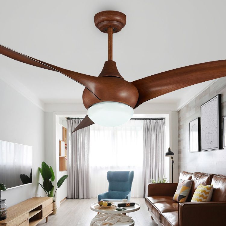 2019 52 Inch Led Remote Ceiling Fans Minimalist Dining Room Living 2019 52 Inch Led Remote Ceiling Fans Minimalist Dining Room Living Modern Light Wave Fan Pendant Lamp With Control From Autoledlight