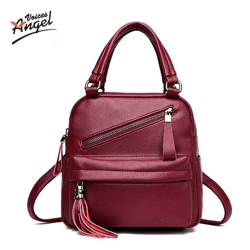 À Sacs Acheter Sac Dos Cuir Véritable En Dos À Chez Pompon Femmes a7xwaT6
