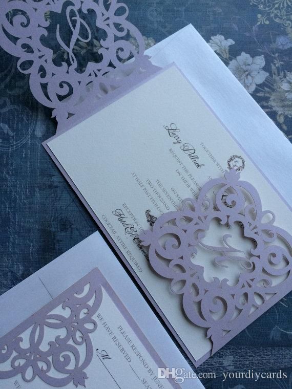 laser cut wedding invitation monogram spanish iron gate folding wedding invitation folding