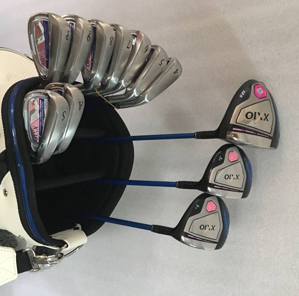 2020 Full Set Women Ladies Golf Clubs Driver 35 Fairway Woods+456789PSA Irons Graphite Shaft