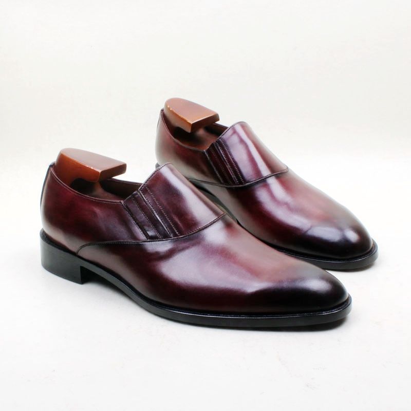 Männer Kleid Schuhe Loafers Schuh Custom Handmade Schuh Round Toe Slip on atmungsaktiv Farbe Burgund echtes Kalbsleder LF 06 Männer Kleid Schuhe Loafers Schuh Custom Handmade Schuh Round Toe Slip on atmungsaktiv Farbe Burgund echtes Kalbsleder LF 06