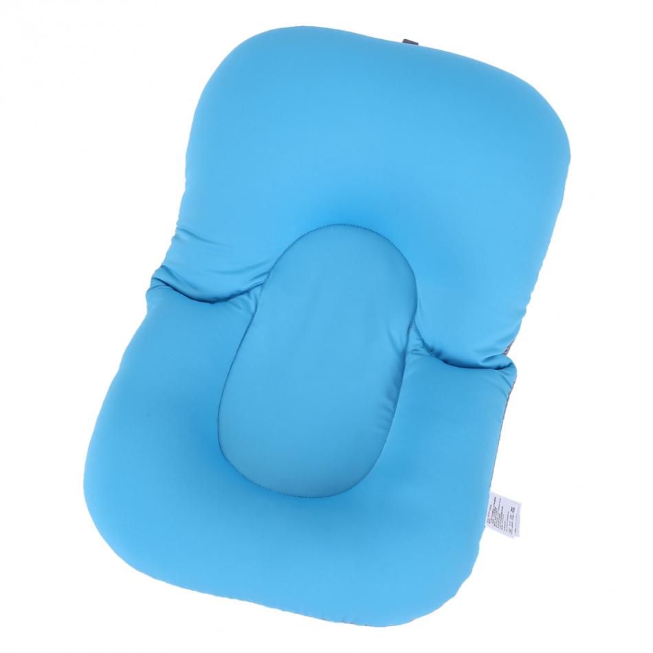 2019 Newborn Baby Bathtub Pillow Toddler Infant Soft Seat Pad Tub 2019 Newborn Baby Bathtub Pillow Toddler Infant Soft Seat Pad Tub Bath Floating Air Cushion Non Slipt Bathroom Accessories From Coolhi