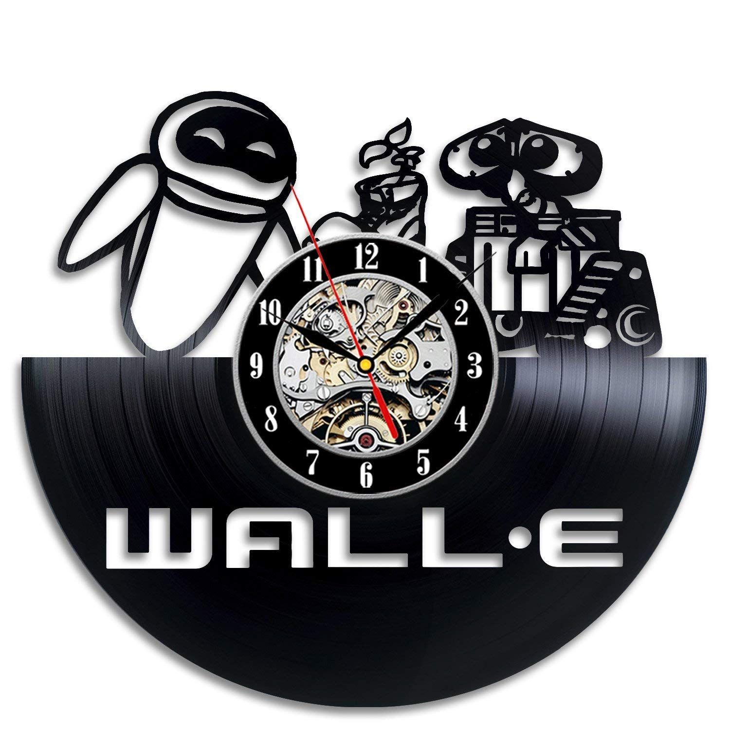 Diy Gift For Clock Change 2018 Wall E Funny Art Vinyl Clock