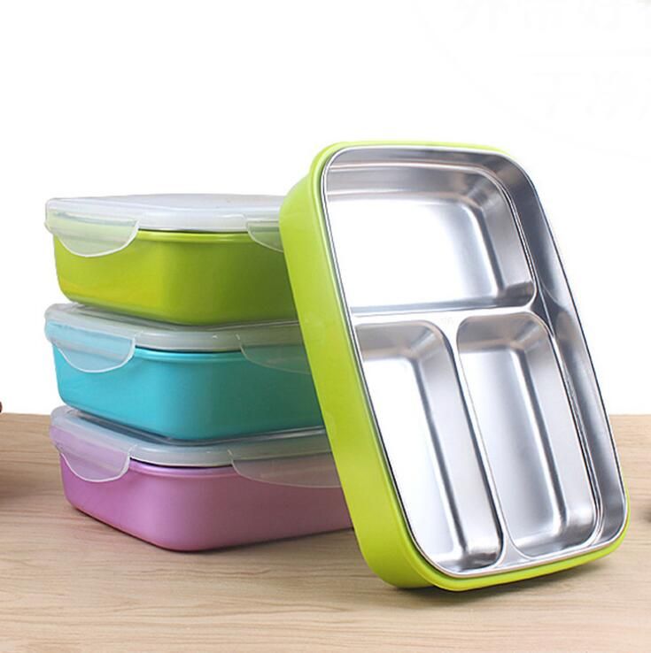 Großhandel Cartoon Gesunde 304 Edelstahl Bento Box 700 Ml Mittagessen