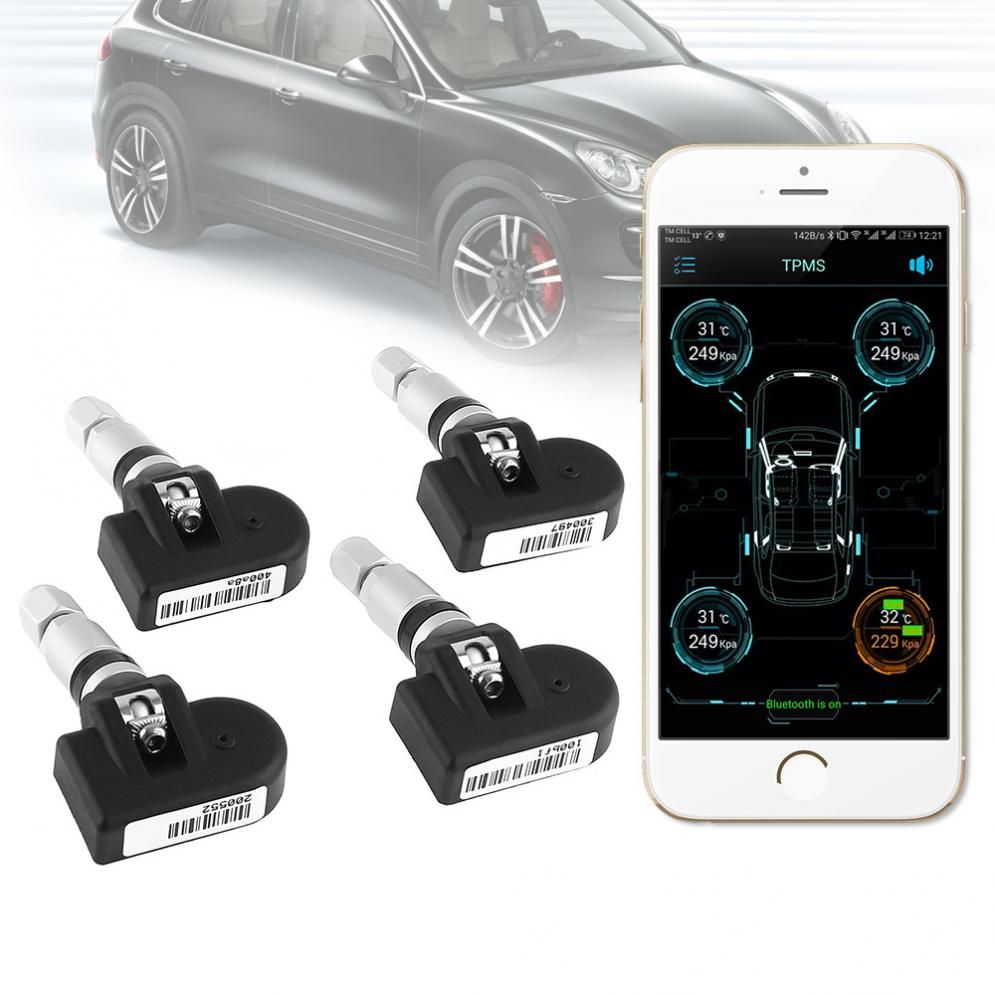 2021 Smart Car TPMS Bluetooth 4.0 Tyre Tire Pressure Monitoring System