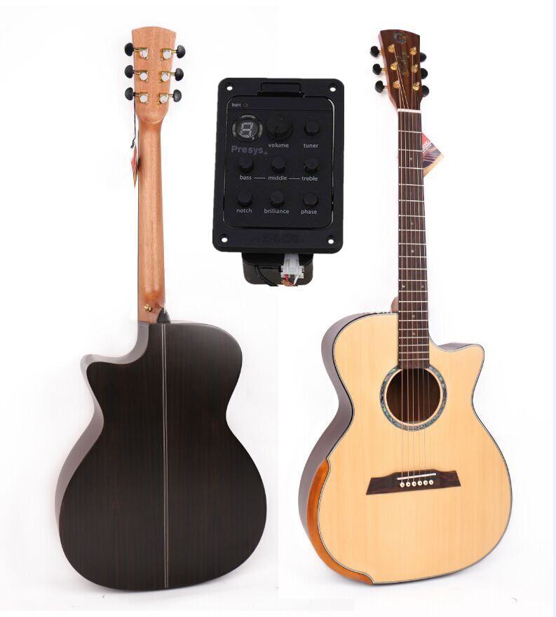 40 cutaway acoustic guitar