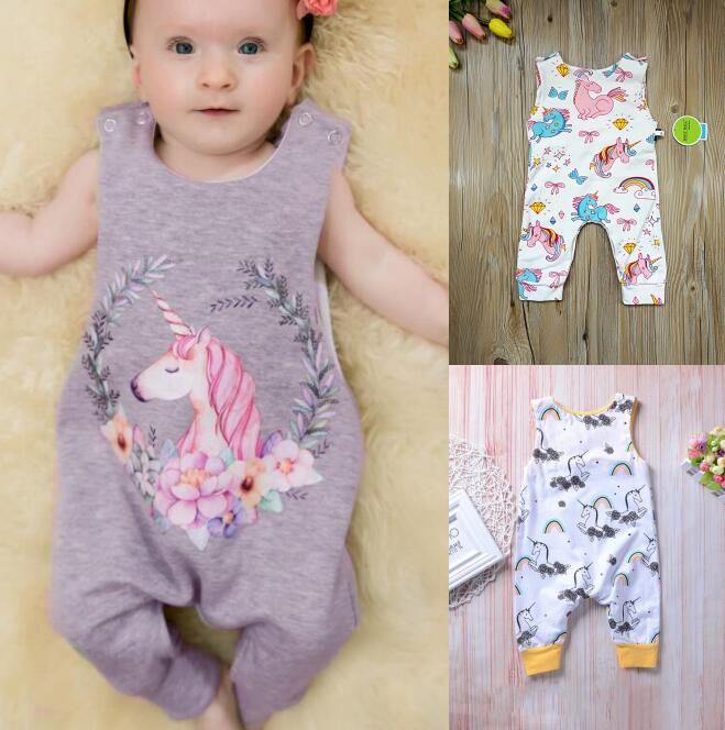 unicorn jumpsuit baby