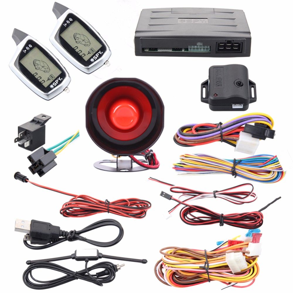 2018 Good Quality EASYGUARD 2 Way Car Alarm System Remote Lock Unlock Remote Engine Start Stop Alarm Window Roll Up Automation From Bestliner, ...