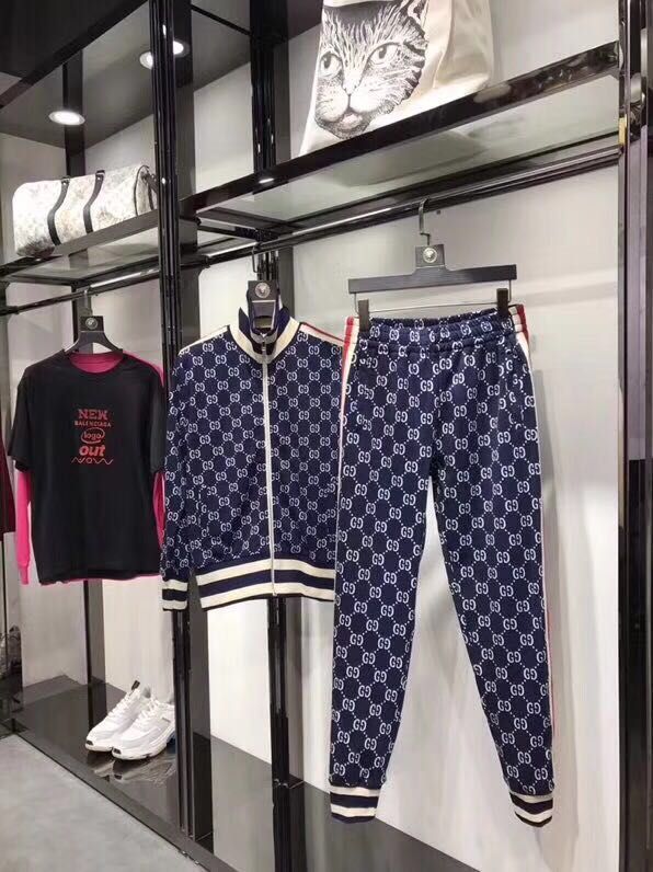 2019 Fashion Sportswear Men'S Casual Sports Suit Luxury Men'S