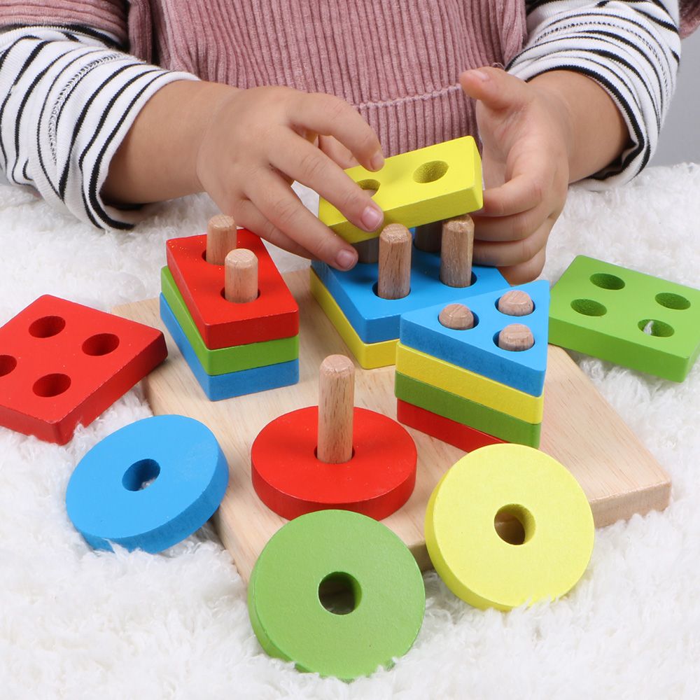 2020 Montessori Early Learning Educational Toys Boy Baby 1 2 3 Years 