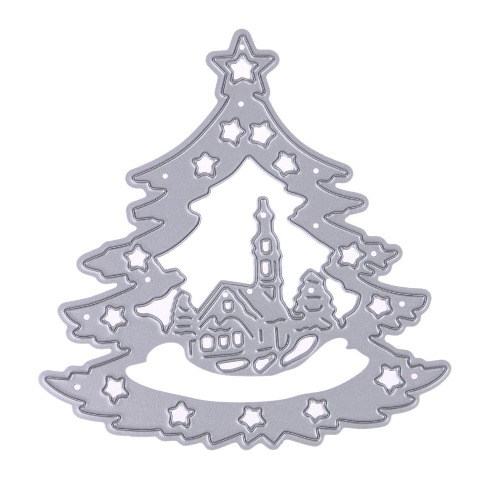 christmas dies tree metal cutting dies stencils for diy scrapbooking christmas ornament stencils