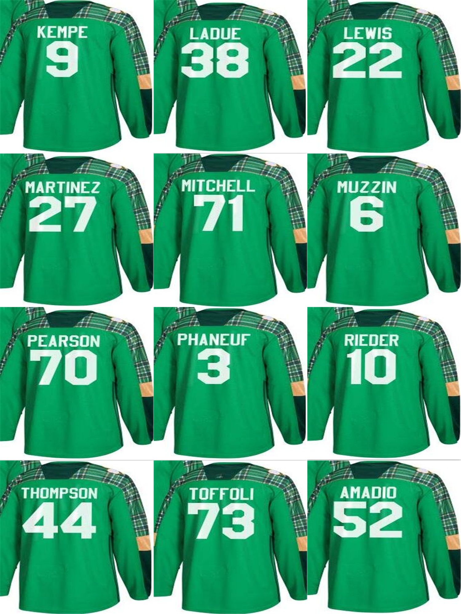 los angeles kings st patrick's day jersey