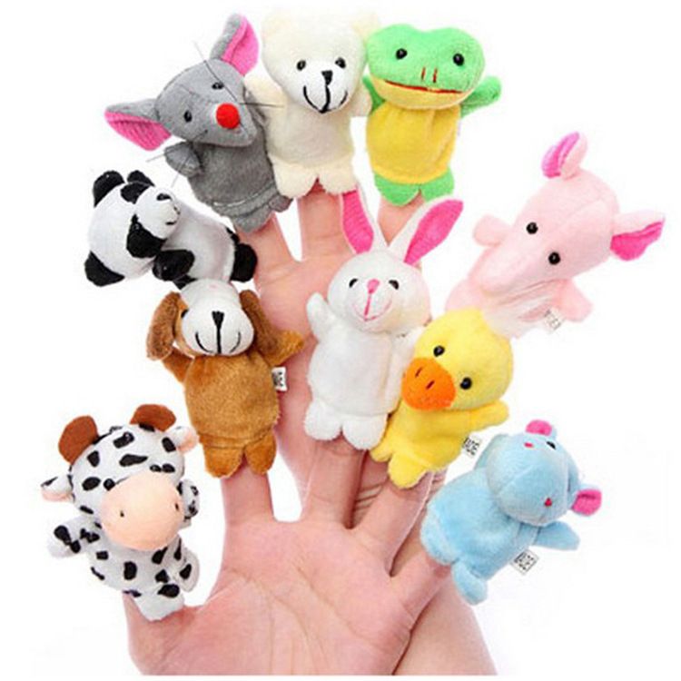 Baby Shower Favors Gift For Girl Boy Animal Hand Puppet First