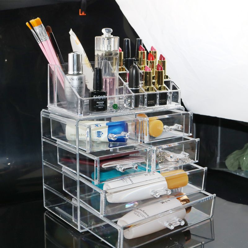 6 Pi/èces Acrylique Tiroir Organisateur