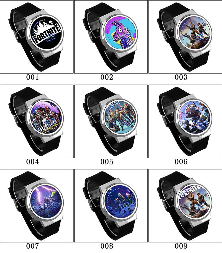 compre es juego fortnite reloj de dibujos animados 2018 nueva fiesta de adolescentes relojes de pulsera ninos grandes joyas relojes electronicos a 6 89 del - dibujos de fortnite en color