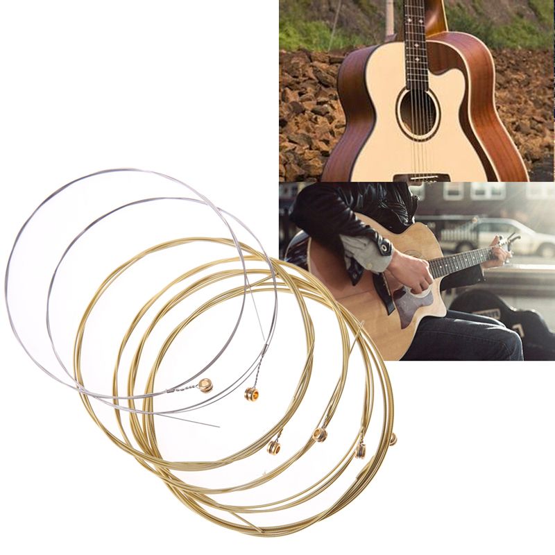 Acoustic Guitar String Wooden Guitar 6 Steel Strings 150XL/.304mm/012in