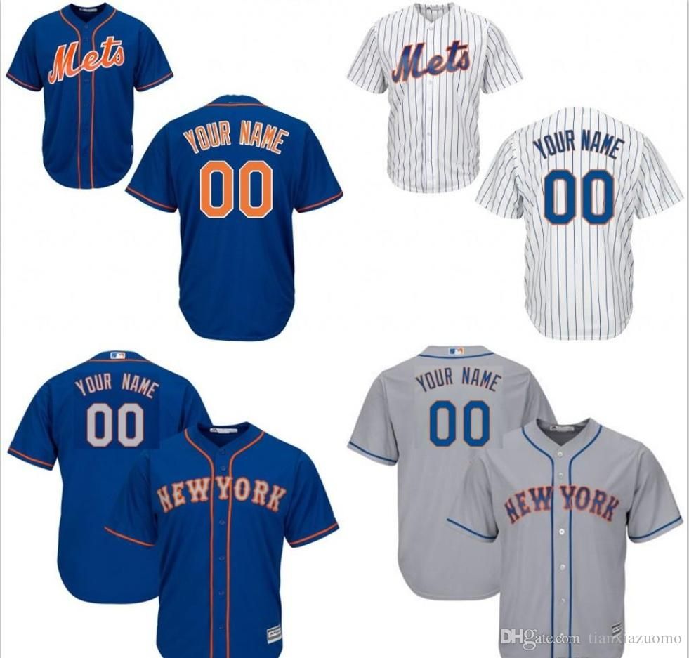 personalized youth mets jersey