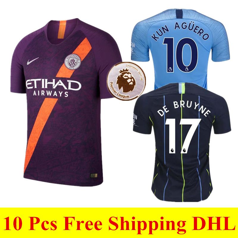 Man City Away Jersey 1819 - Jersey Kekinian Online