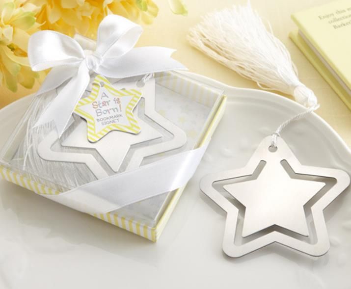 Quevinal A Star Is Born Stainless Steel Metal Bookmarks Baby Shower