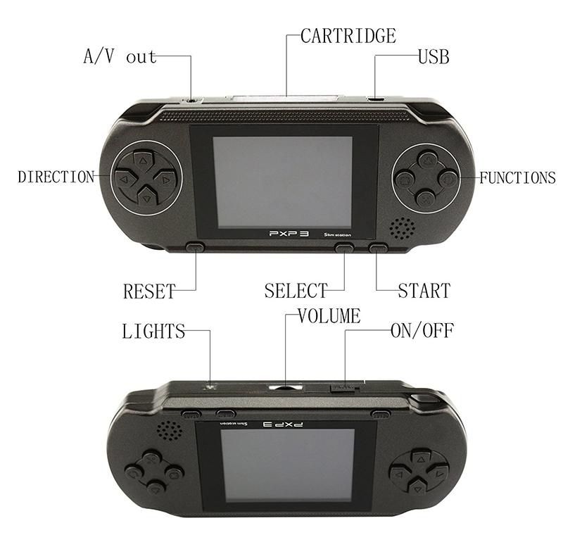 ألعاب Pxp3 المحمولة المصغرة لفيديو ألعاب 16 بت Pvp Tv Out لـ Pxp Card Station 16bit Gaming Console Player ألعاب الذكاء للأطفال 2021 من Chinastore001 42 75ر س موبايل Dhgate