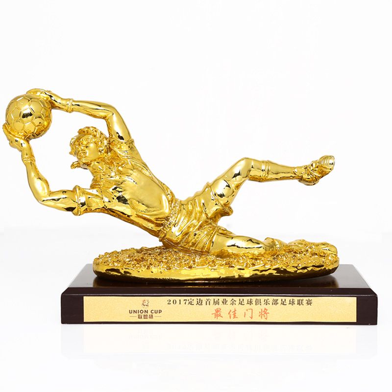 2019 The Best Goalkeeper Trophy Cup Resin Trophy Football Soccer