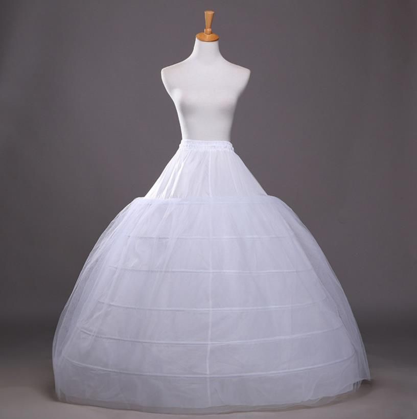 Hot Sale 2018 Big Ball Gown Tulle Bridal Petticoats For Wedding