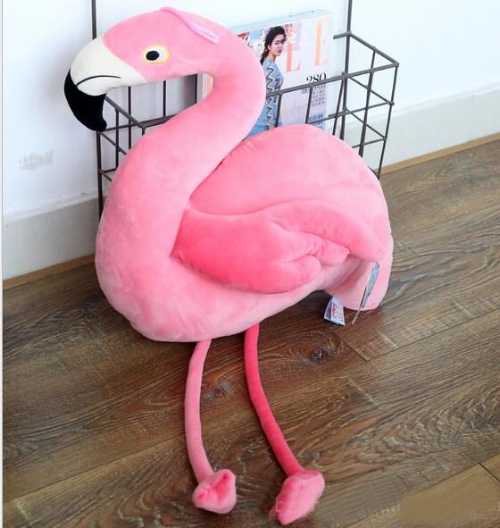 big flamingo plush