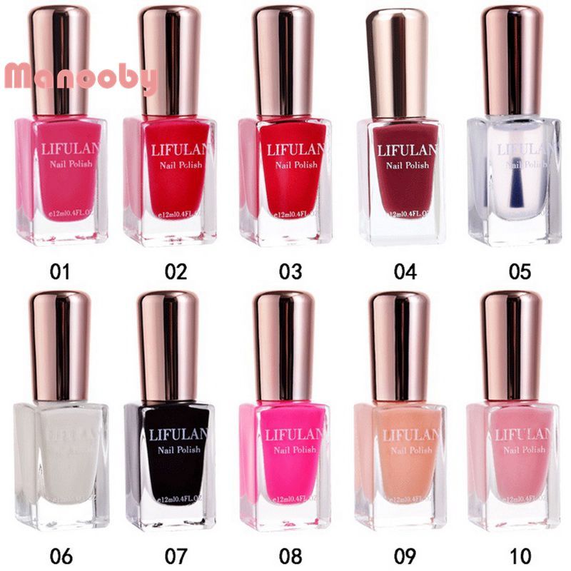 Manooby Water Based Peelable Sweet Scented Scented Gel Nail Polish