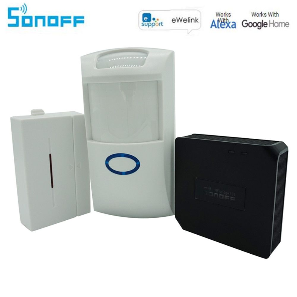 New Sonoff RF Bridge 433Mhz Wifi Wireless Signal Converter PIR2 PIR
