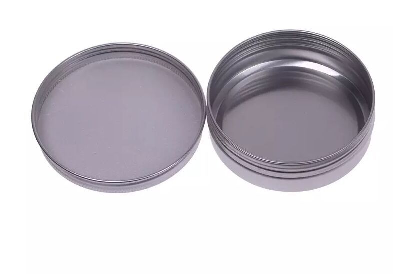 NEW 5 10 15 30 60 100 150 200 250 ml Empty Aluminium Cosmetic Containers Pot Lip Balm Jar Tin For Cream Ointment Hand Cream Packaging Box