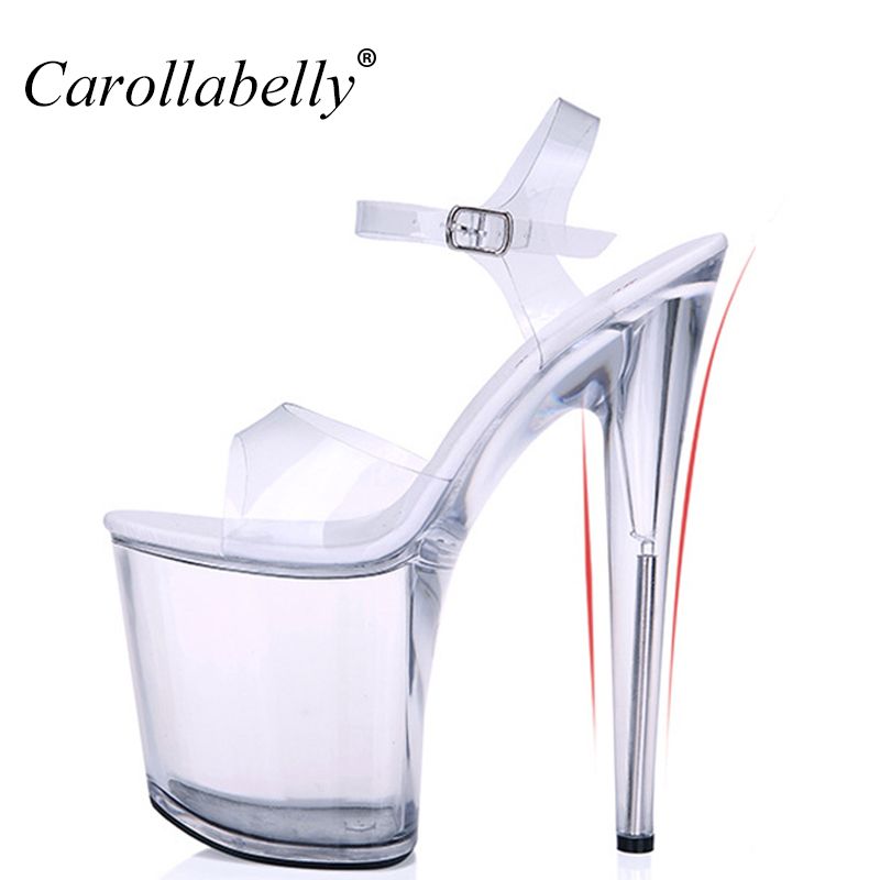 high heel crystal shoes