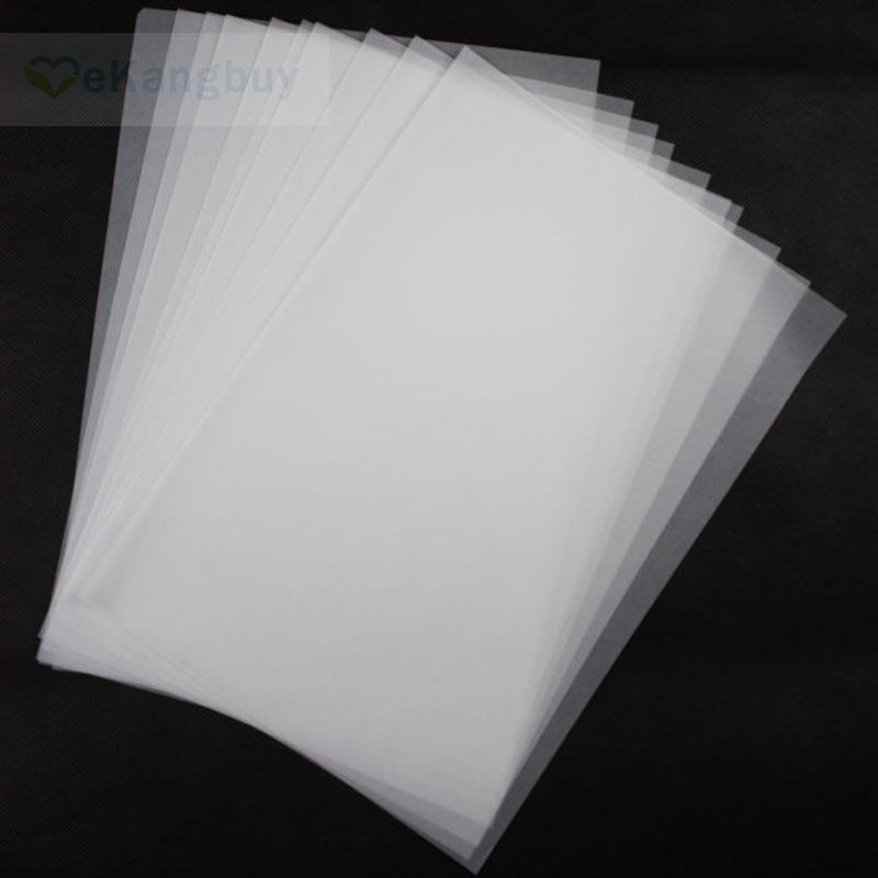 Acheter 100 Feuilles A4 Papier Calque Translucide Copie Transfert Impression Papier À Dessin De