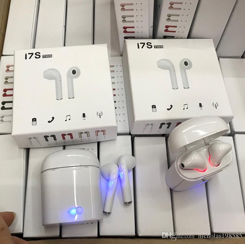 виды наушников I7 Tws Bluetooth Twins наушники I7s Tws беспроводные