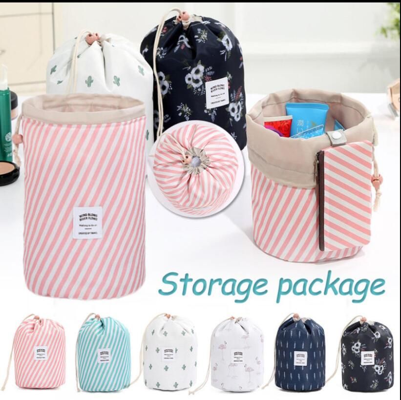 bucket makeup bag