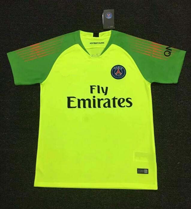 psg green jersey