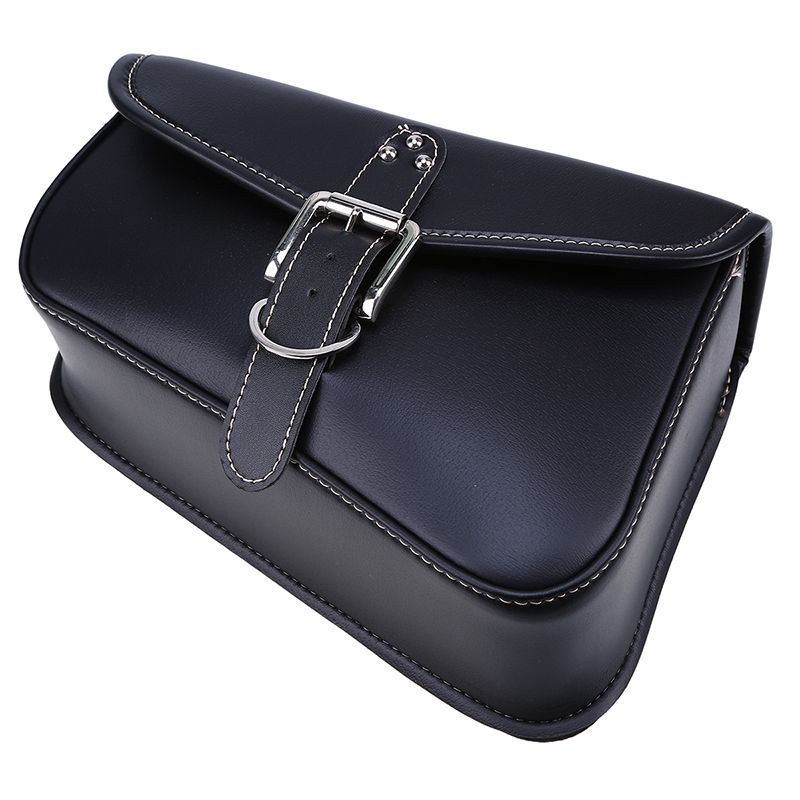 Motorcycle Saddlebags Swingarm Bag Saddle Bags Side Tool Bags Storage For Harley Sportster 883 Cruiser Pu Leather Storage Pouch